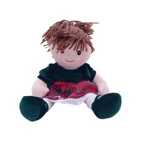 Plush Doll Personal Creations Kylie Plush Doll Brown Yarn‎ Hair